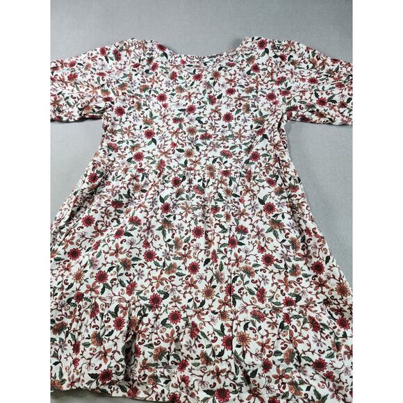 Old Navy Girls Dress Medium 8 Floral‎ Cottagecore Peasant Prairie - Picture 6 of 7